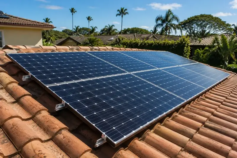 Installation de panneaux solaires à Sainte-Cécile-du-Cayrou