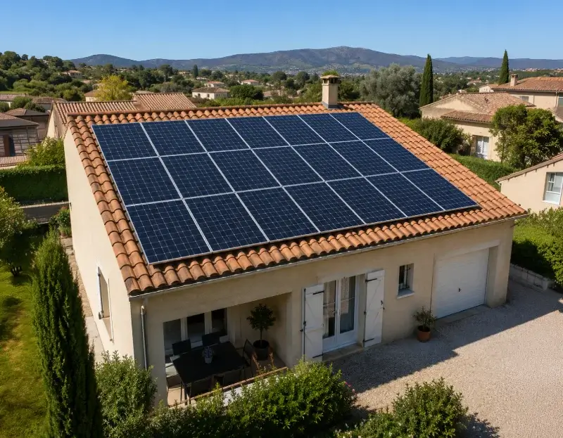Prime à l'autoconsommation panneaux solaires Sainte-Cécile-du-Cayrou — aide financière de l'État